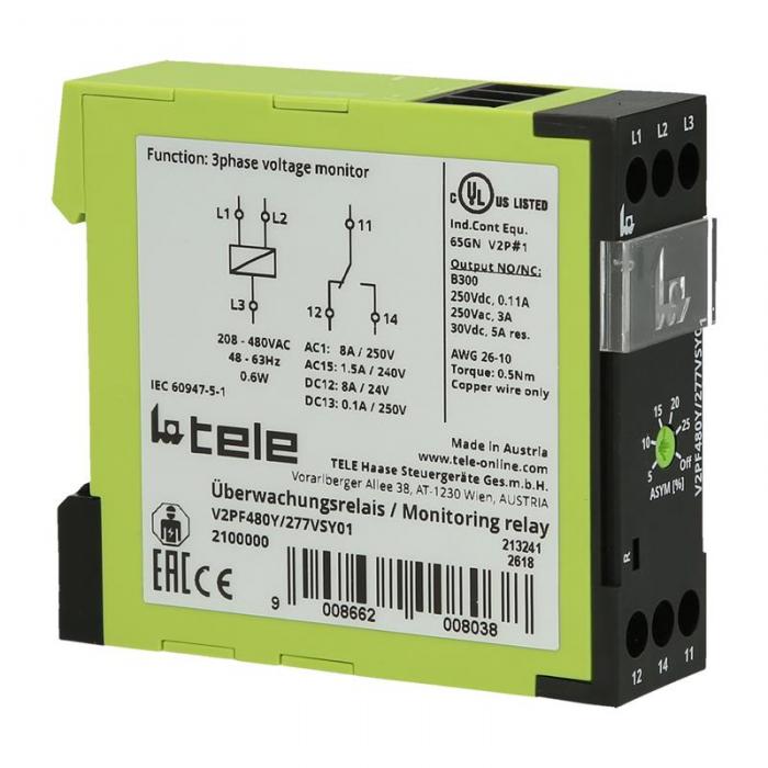 欧洲进口|tele品牌|时间继电器|定时继电器V2ZR10, V2ZR10P, 24-240V, AC/DC 欧洲进口|tele品牌|时间继电器|定时继电器V2ZR10, V2ZR10P, 24-240V, AC/DC