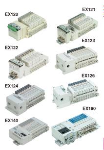 日本SMC气动元器件|方向控制元件|EX120/121/122/123/124/140/180系列|现货供应