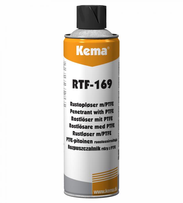 Kema RTF-169 Rustoploser m/PTFE 铁锈溶解剂 松锈剂 渗透剂 浸透剂 润滑剂